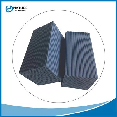 Carbón activado absorbido por gases residuales